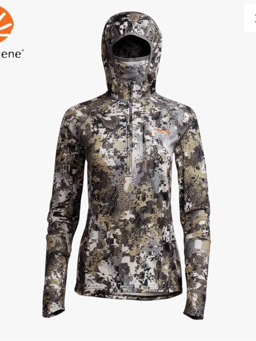 Sitka Gear Women's Fanatic Hoodie in Optifade Elevated II Medium